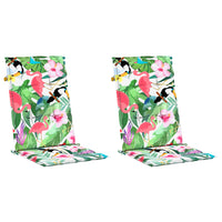 Cuscini per Sedie 2 pz Multicolori 120x50x3 cm in Tessutocod mxl 95634