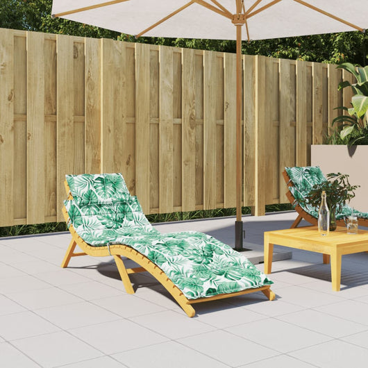 Cuscino per Lettino con Motivo a Foglie in Tessuto Oxfordcod mxl 118251