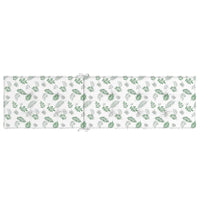 Cuscino per Sedia Sdraio con Motivo a Foglie in Tessuto Oxford 361380