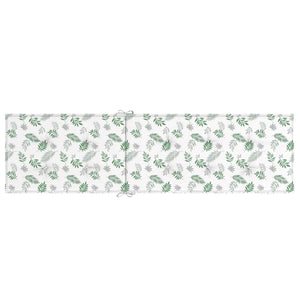 Cuscino per Sedia Sdraio con Motivo a Foglie in Tessuto Oxford 361380