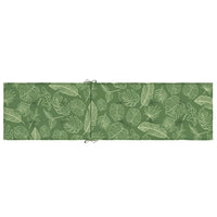 Cuscino per Sedia Sdraio con Motivo a Foglie in Tessuto Oxford 361381