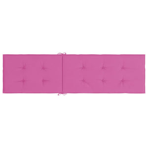 Cuscino per Sedia a Sdraio Rosa in Tessuto Oxford 361382