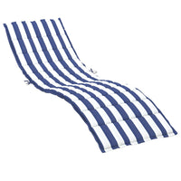 Cuscino per Lettino a Righe Bianche e Blu in Tessuto Oxfordcod mxl 118270