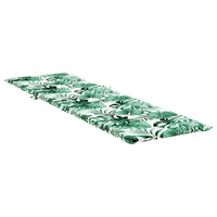 Cuscino per Lettino con Motivo a Foglie in Tessuto Oxford 361418