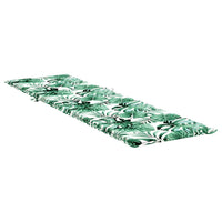 Cuscino per Lounger Sole Verde 200 x 70 x 4 cm Tessuto Oxford 361440