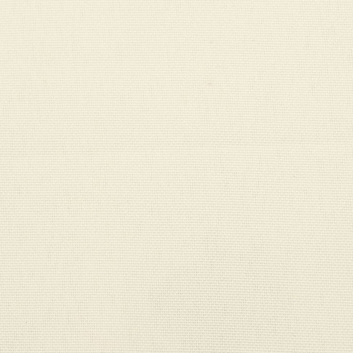 Cuscini per Sedia 6pz Bianco Crema 40x40x7 cm in Tessuto Oxford 361458