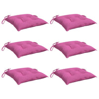 Cuscini per Sedia 6 pz Rosa 40x40x7 cm in Tessutocod mxl 70439
