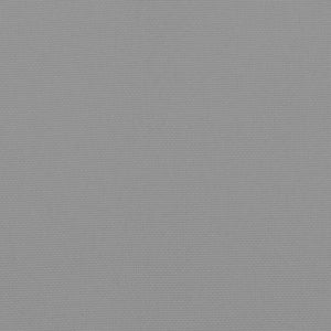 Cuscini per Sedia 4 pz Grigi 50x50x7 cm Tessuto Oxford