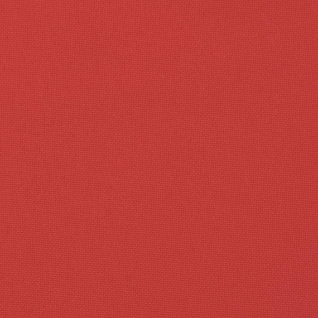 vidaXL Cuscini per Pallet 6 pz Rossi 50x50x7 cm Tessuto Oxford