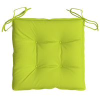 Cuscini per Pallet 4 pz Verde Chiaro 50x50x7 cm Tessuto Oxford 361541