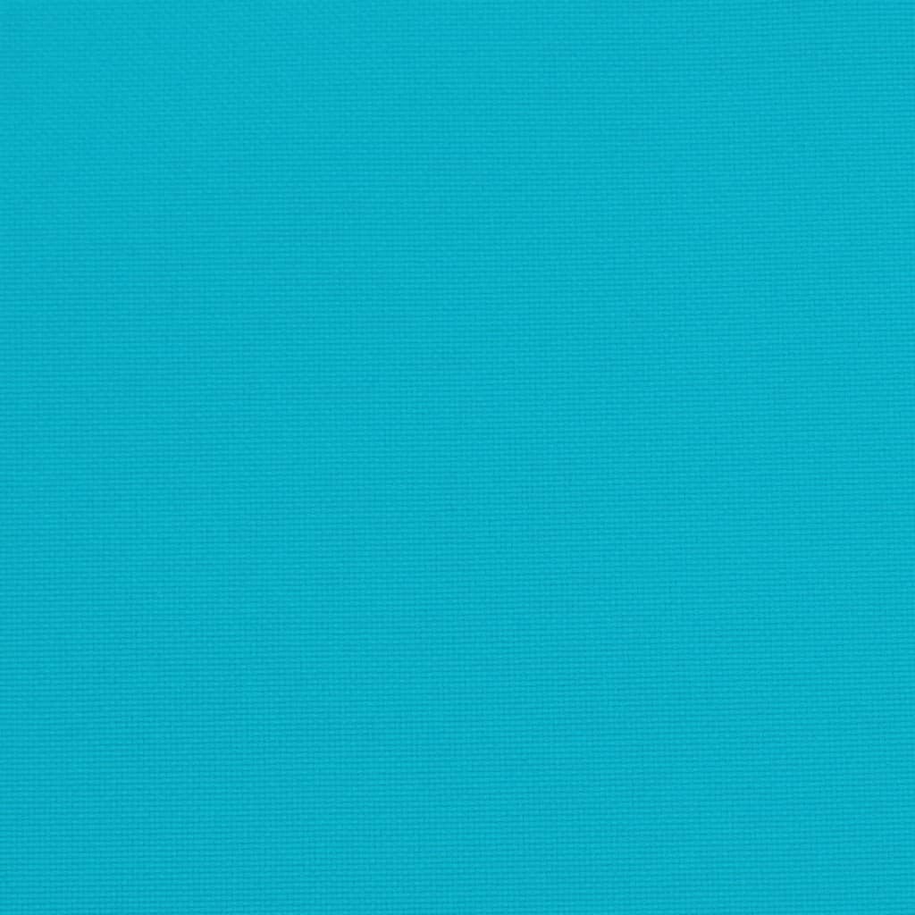 Cuscini per Sedia 6 pz Turchese 50x50x7 cm Tessuto Oxford 361563