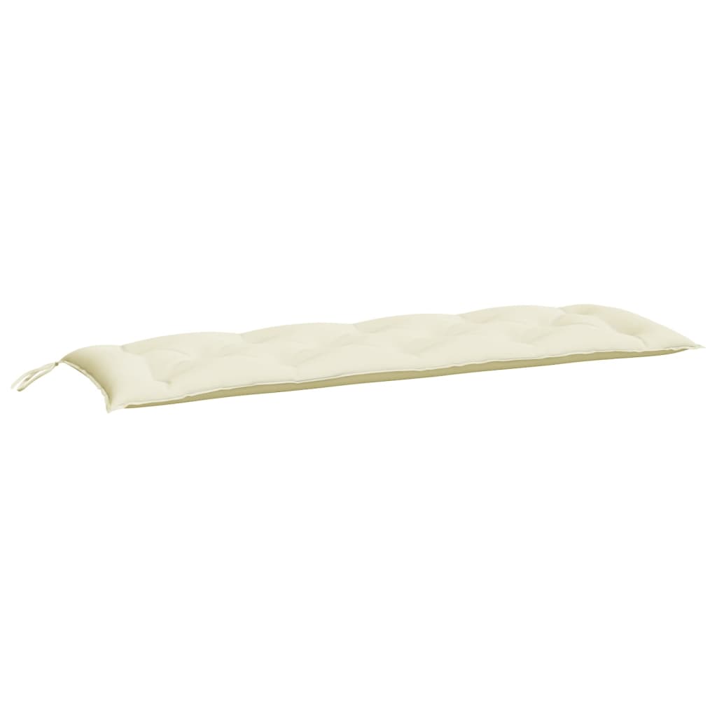 Cuscino per Panca Crema 150x50x7 cm in Tessuto Oxford 361604