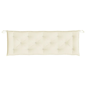 Cuscino per Panca Crema 150x50x7 cm in Tessuto Oxford 361604