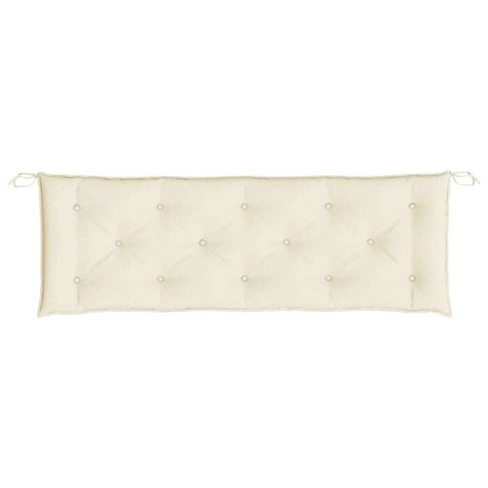 Cuscino per Panca Crema 150x50x7 cm in Tessuto Oxford 361604