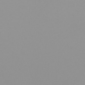 Cuscino per Panca Grigio 200x50x7 cm in Tessuto Oxford 361641