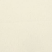 Cuscino per Panca Giardino Crema 200x50x7 cm in Tessuto Oxford 361642