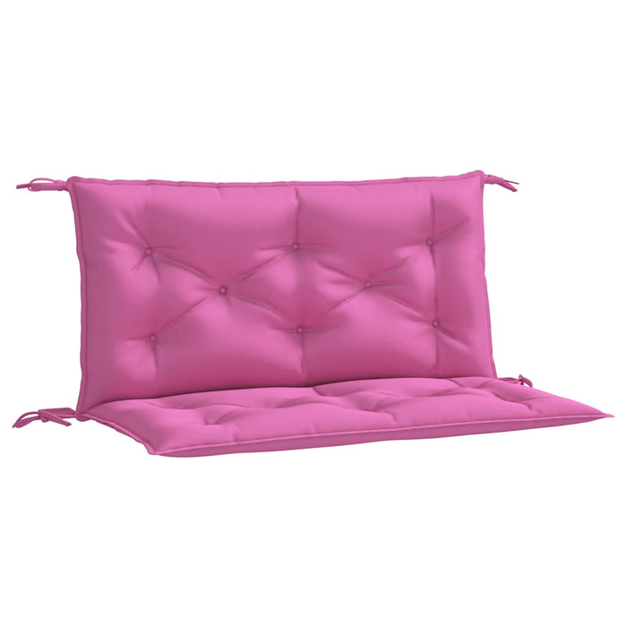 Cuscini per Panca da Giardino 2 pz Rosa 100x50x7 cm in Tessuto 361676