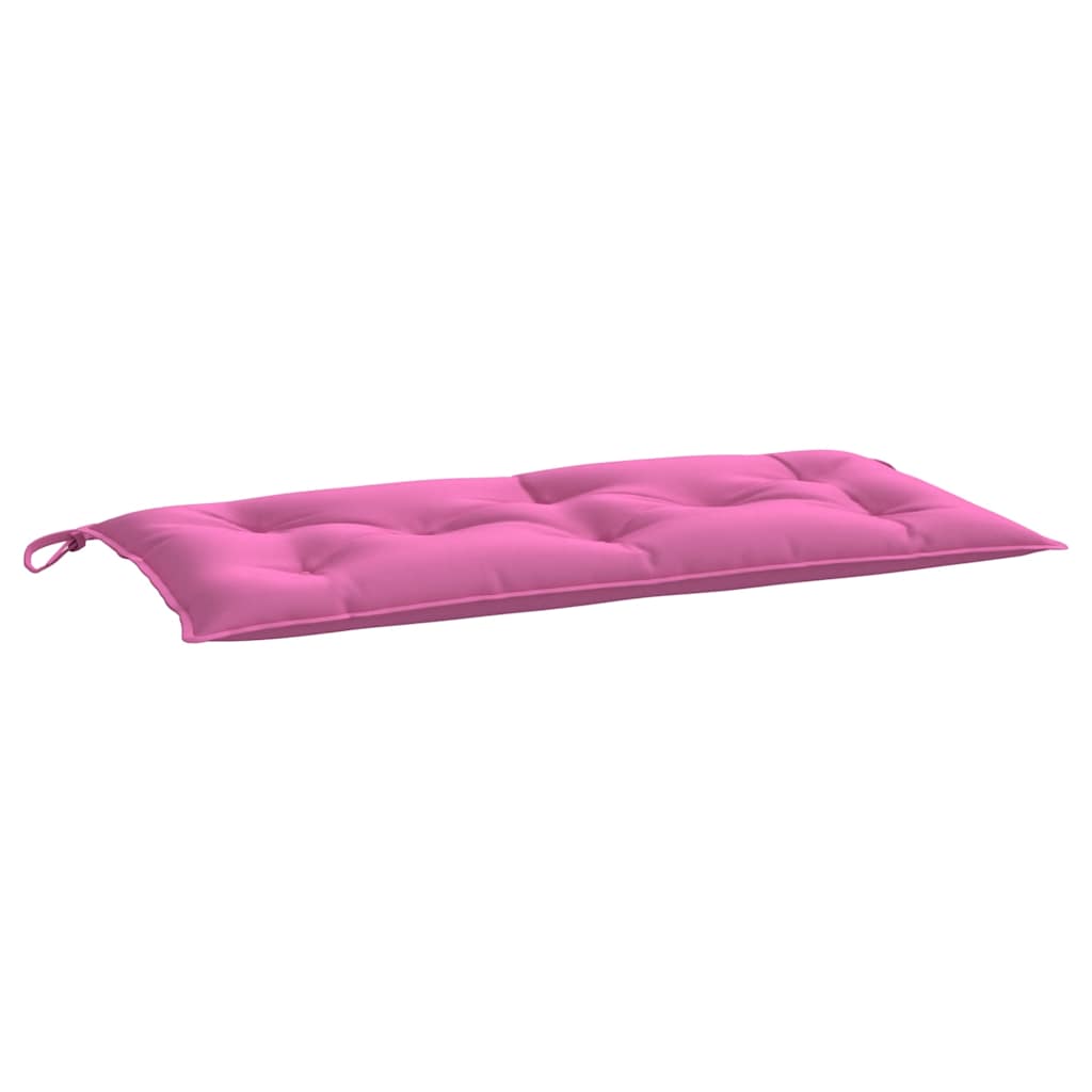 Cuscini per Panca da Giardino 2 pz Rosa 100x50x7 cm in Tessuto 361676