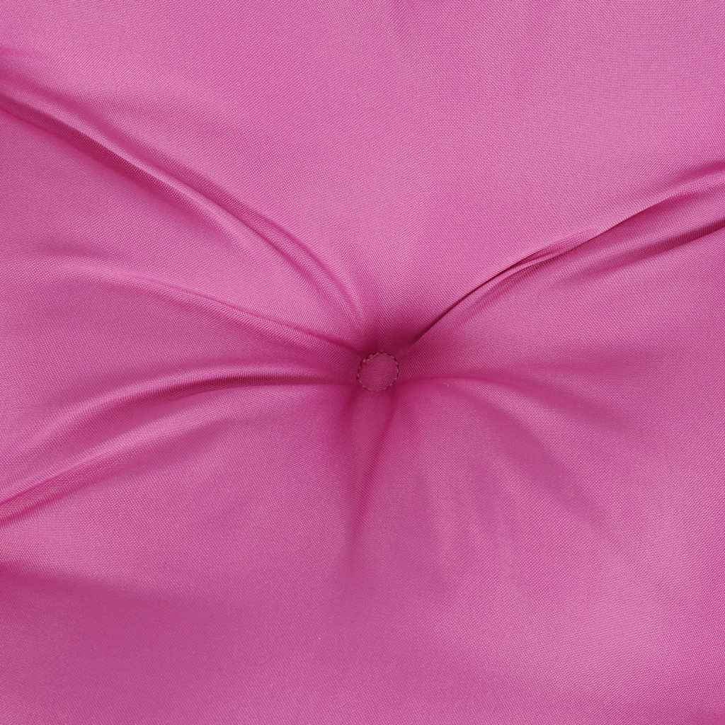 Cuscini per Panca da Giardino 2 pz-Set di 2 Cuscini per panchina da esterno Rosa 150x50x7 cm in Tessuto