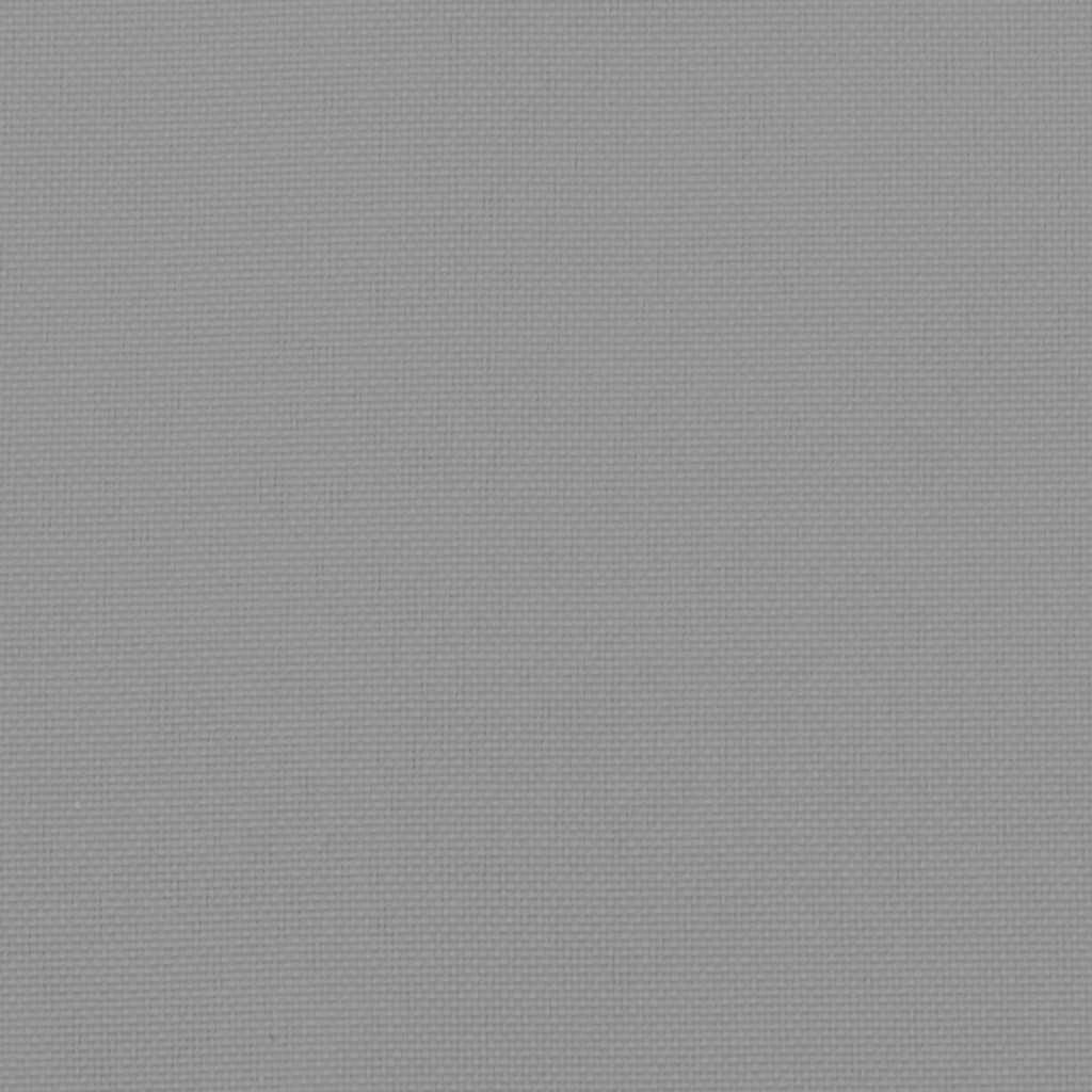 Cuscini per Pallet 2 pz Grigi in Tessuto Oxford 361755