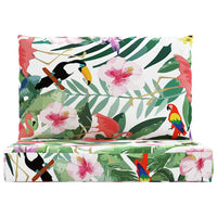 Cuscini per Pallet 2 pz Multicolore in Tessuto Oxford 361768