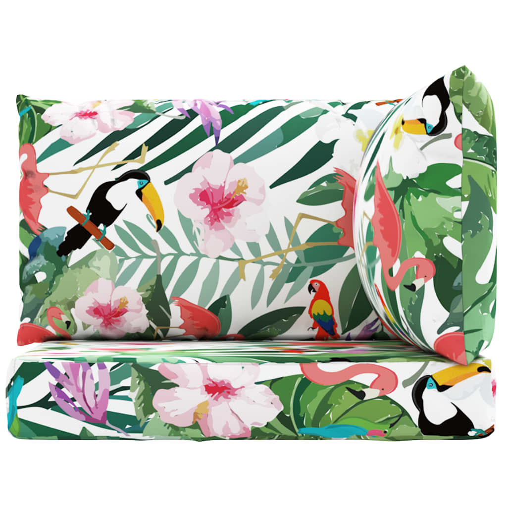 Cuscini per Pallet 3 pz Multicolore in Tessuto Oxford 361787