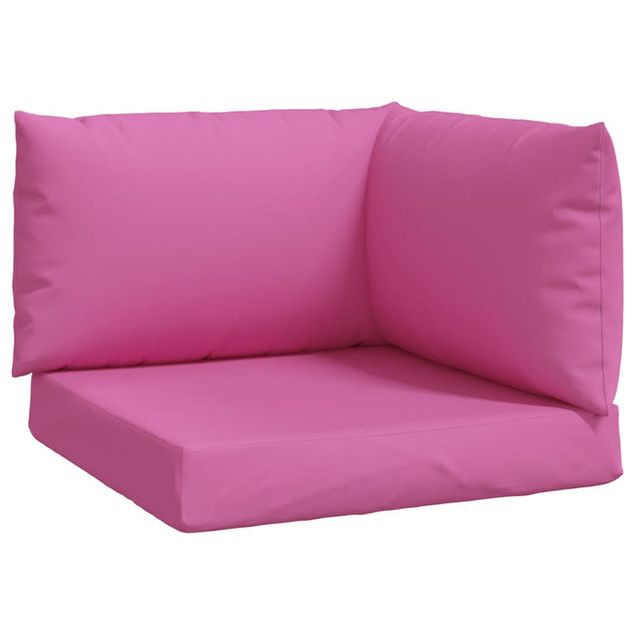 Cuscini per Pallet 3 pz Rosa in Tessuto Oxfordcod mxl 118246