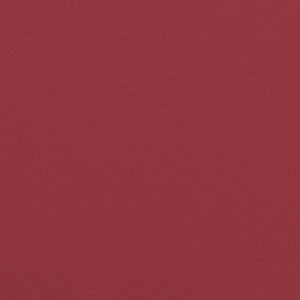 Cuscino per Pallet Rosso Vino 60x60x8 cm in Tessuto Oxford 361801