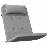 Cuscini per Sedia Adirondack 2 pz Grigio in Tessuto Oxfordcod mxl 70292