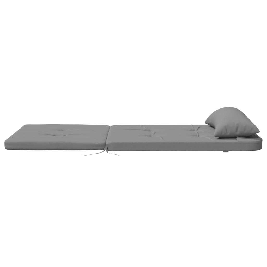Cuscini per Sedia Adirondack 2 pz Grigio in Tessuto Oxford 361831