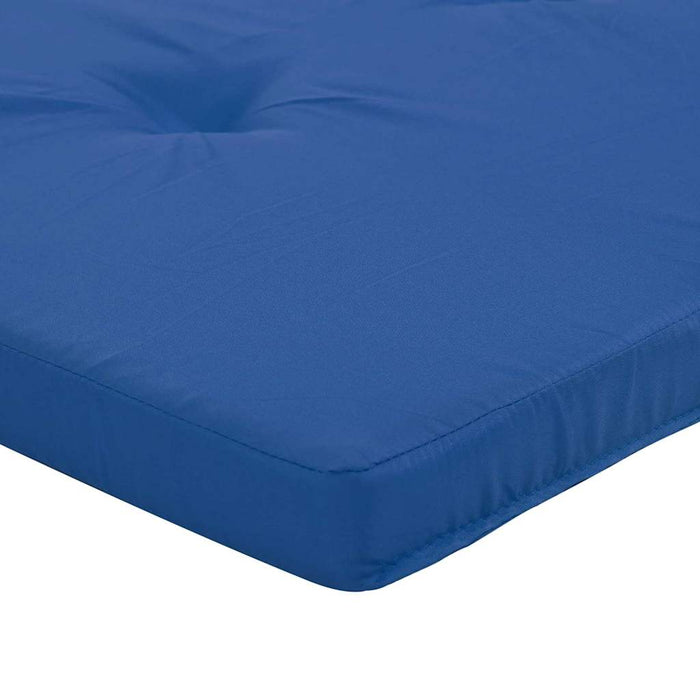 vidaXL Cuscino per Sedia 2 pcs Blu 58 x 77 x 4.5 cm Tessuto Oxford