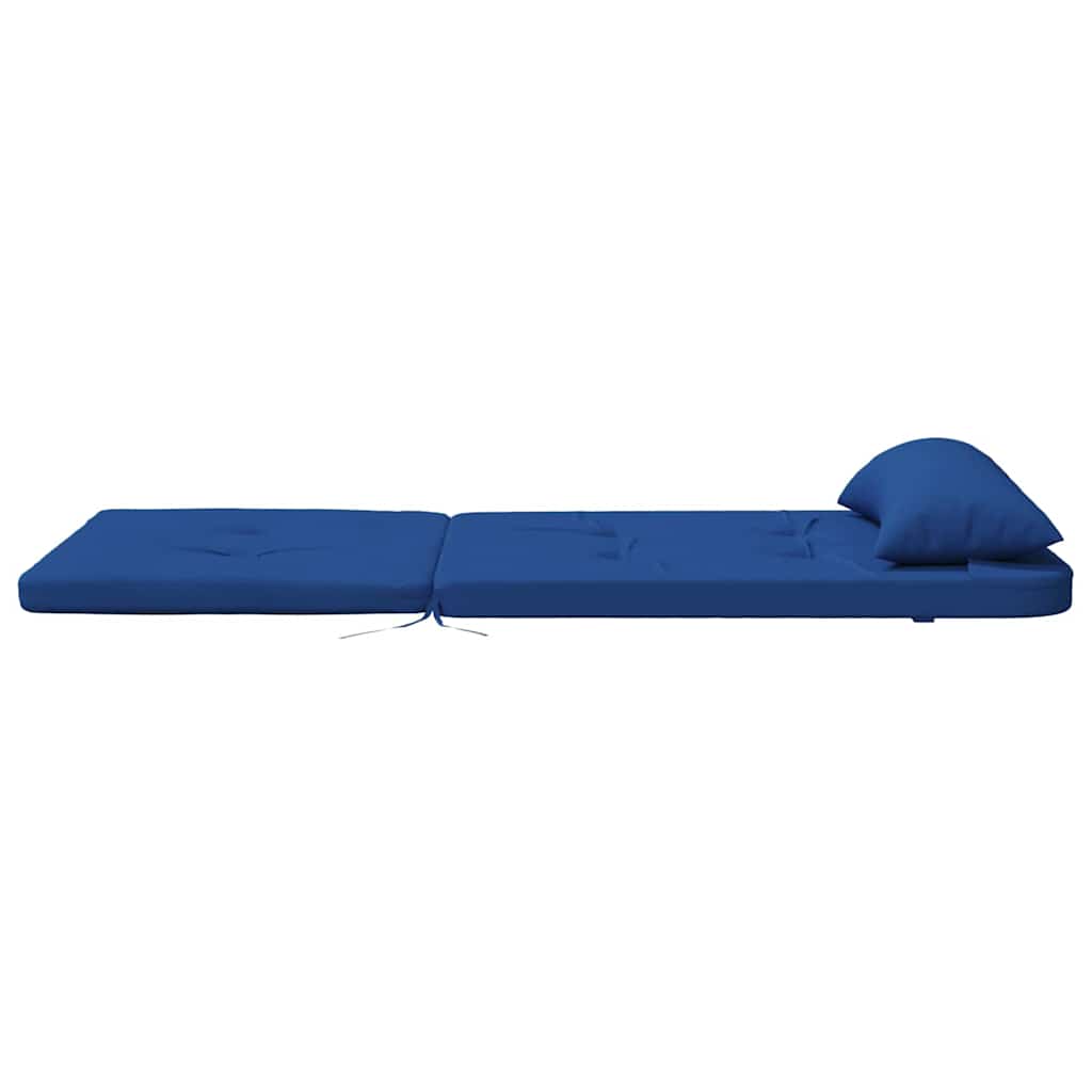 vidaXL Cuscino per Sedia 2 pcs Blu 58 x 77 x 4.5 cm Tessuto Oxford