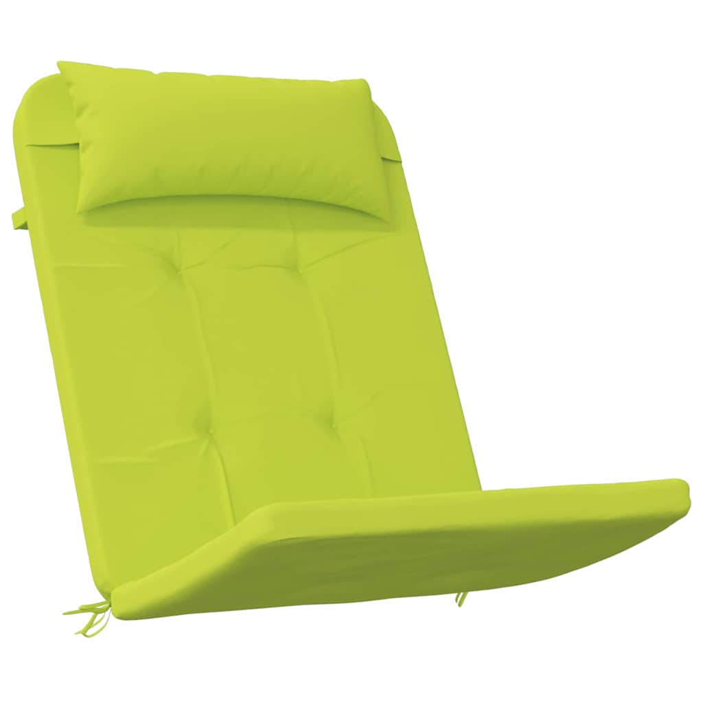 Cuscino per Sedia 2 pcs Verde acceso 58 x 77 x 4.5 cm 361841