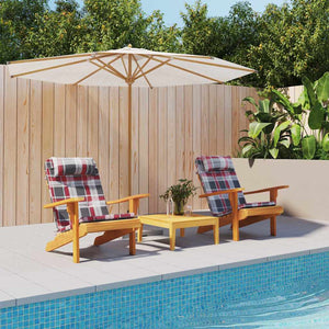 Cuscini rossi per sedia  Motivo a quadri rossi Cotone misto Standard 361843