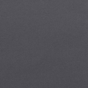 Cuscino per Lettino Antracite 180x60x3 cm in Tessuto Oxford 361852