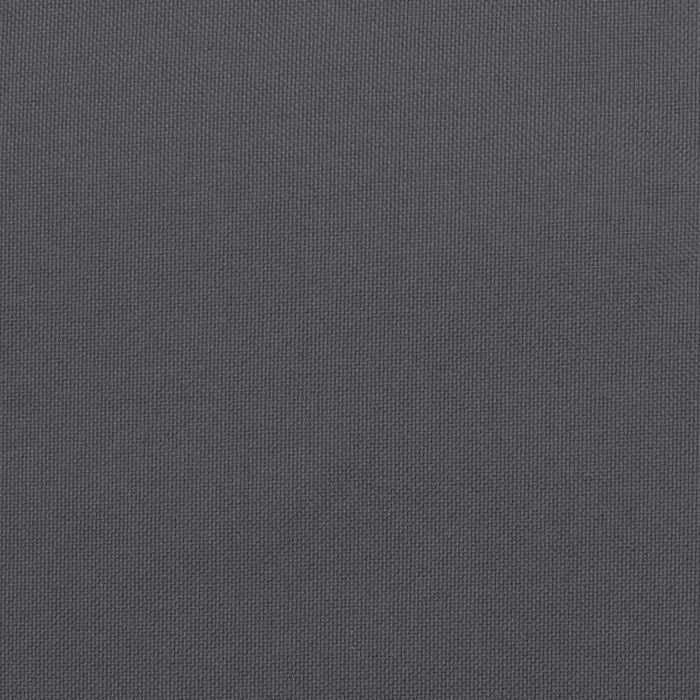 Cuscino per Lettino Antracite 180x60x3 cm in Tessuto Oxford 361852