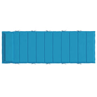 Cuscino per Lounger Sole Azzurro 178 x 60 x 4 cm Tessuto Oxford 361856