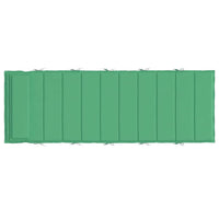 Cuscino per Lettino Verde 180x60x4 cm in Tessuto Oxford