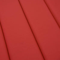 Cuscino per Lettino Rosso 180x60x4 cm in Tessuto Oxford 361858