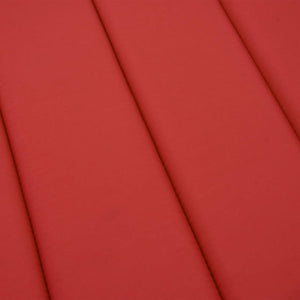 Cuscino per Lettino Rosso 180x60x4 cm in Tessuto Oxford 361858