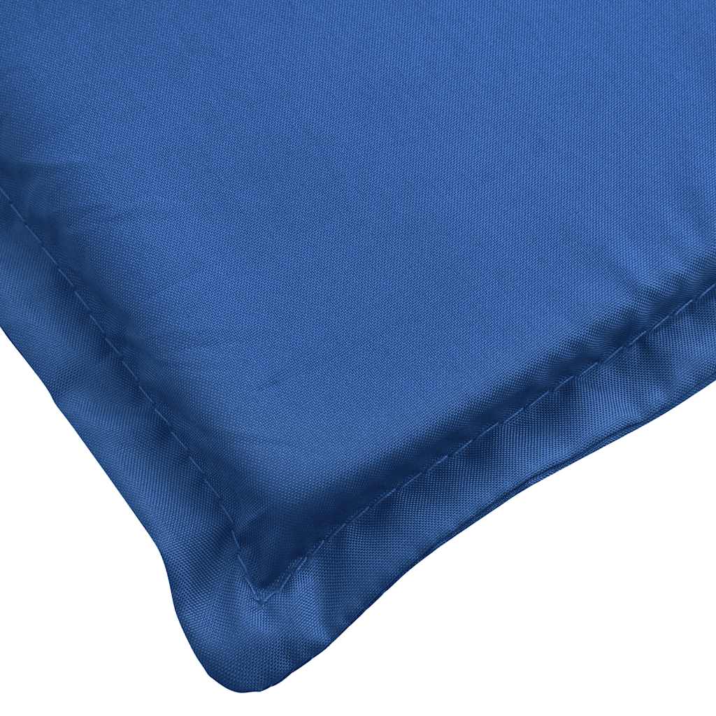 Cuscino per Lettino Blu Reale 180x60x3 cm in Tessuto Oxford 361862