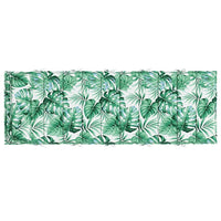 Cuscino per Lettino Motivo Foglie 180x60x4 cm in Tessuto Oxford 361864