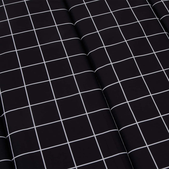 Cuscino per Lounger Sole Nero 178 x 60 x 4 cm Tessuto Oxford 361868
