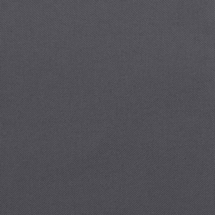 Cuscini per Sedia Schienale Alto 2 pz Antracite Tessuto Oxford