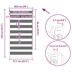Cuscini Sedia con Schienale Alto 2 pz Blu Chiaro Tessuto Oxford 361886