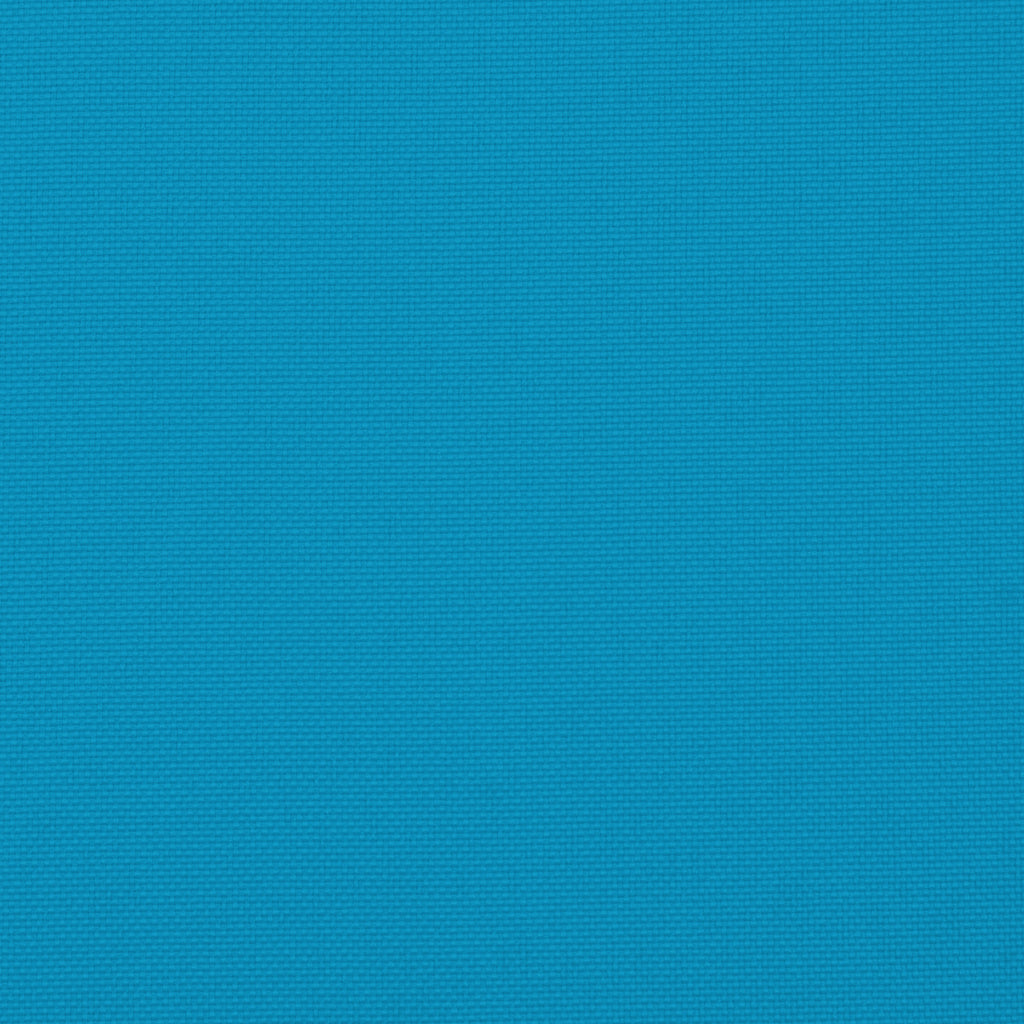 Cuscini Sedia con Schienale Alto 6 pz Blu Chiaro Tessuto Oxford