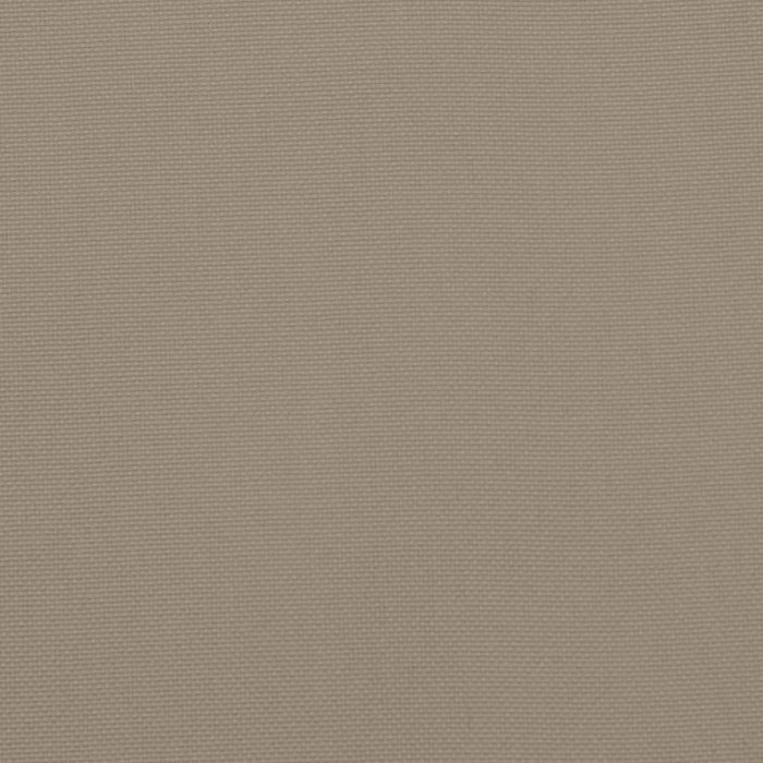 Cuscini per Sedia con Schienale Alto 6pz Tortora Tessuto Oxford 361900