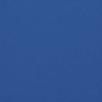 Cuscini Sedia con Schienale Alto 2 pz Blu Reale Tessuto Oxford