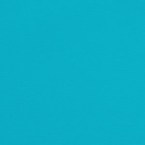 Cuscini per Sedia Schienale Alto 6pz Turchese in Tessuto Oxford