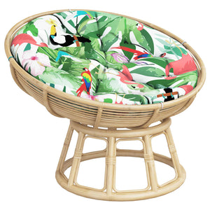 Cuscino Rotondo Multicolore Ã˜ 100x11 cm in Tessuto Oxfordcod mxl 126546